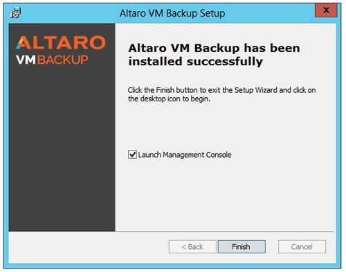 Altaro VM Backup Hyper-V VMware ESXi vSphere