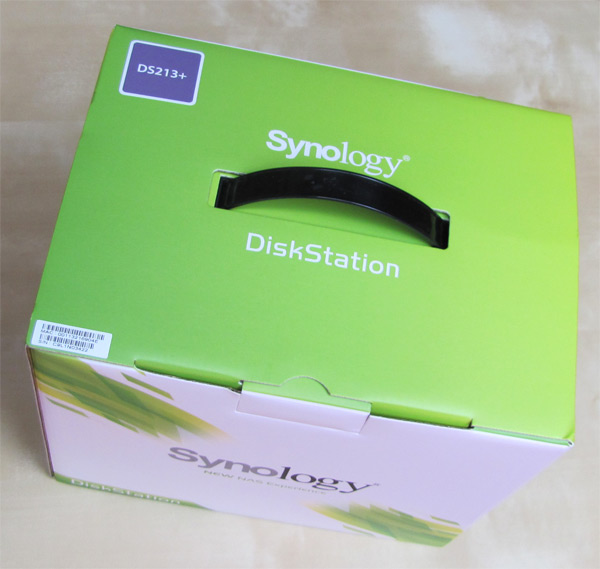 Synology DiskStation DS213+ Box