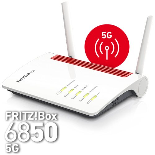 FRITZ!Box 6850 5G - router gotowy na sieć piątej generacji