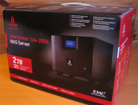Iomega ix4-200d Box