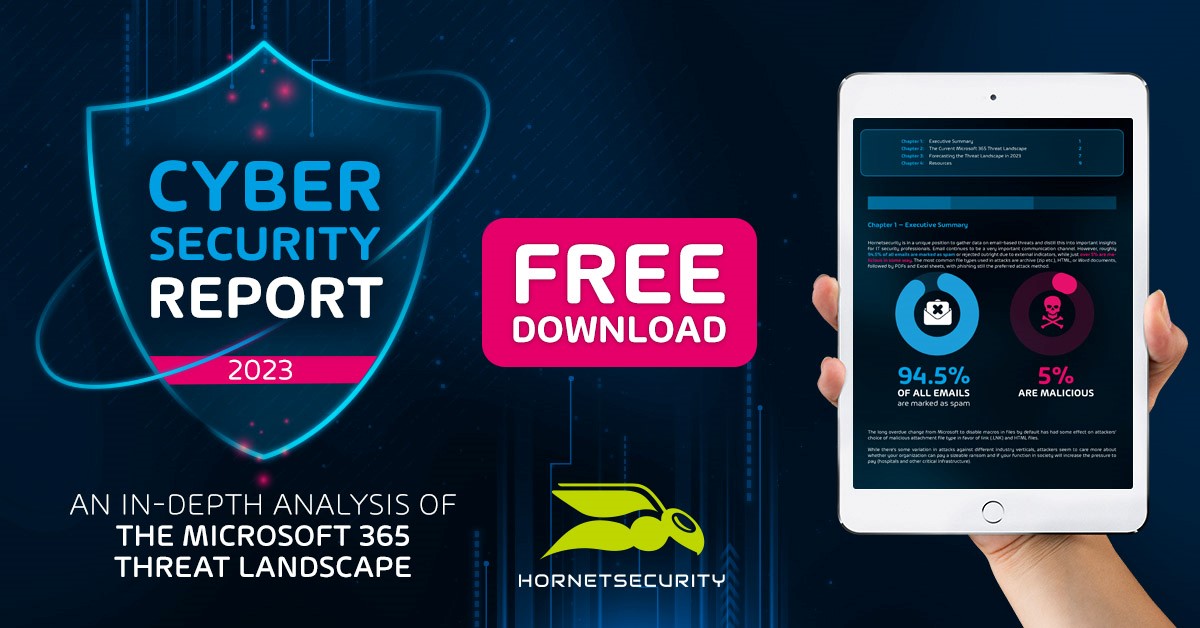 cybersecurity report 2023 hornetsecurity