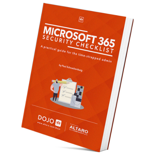 microsoft 365 security checklist ebook