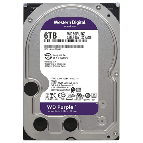 HDD Western Digital Purple 6TB wd60purz